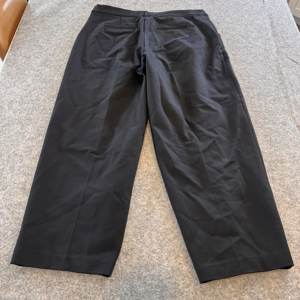 Spanx Women's Pleated Wide Leg Pants Black Regular Fit Size 2x - Picture 8 of 9